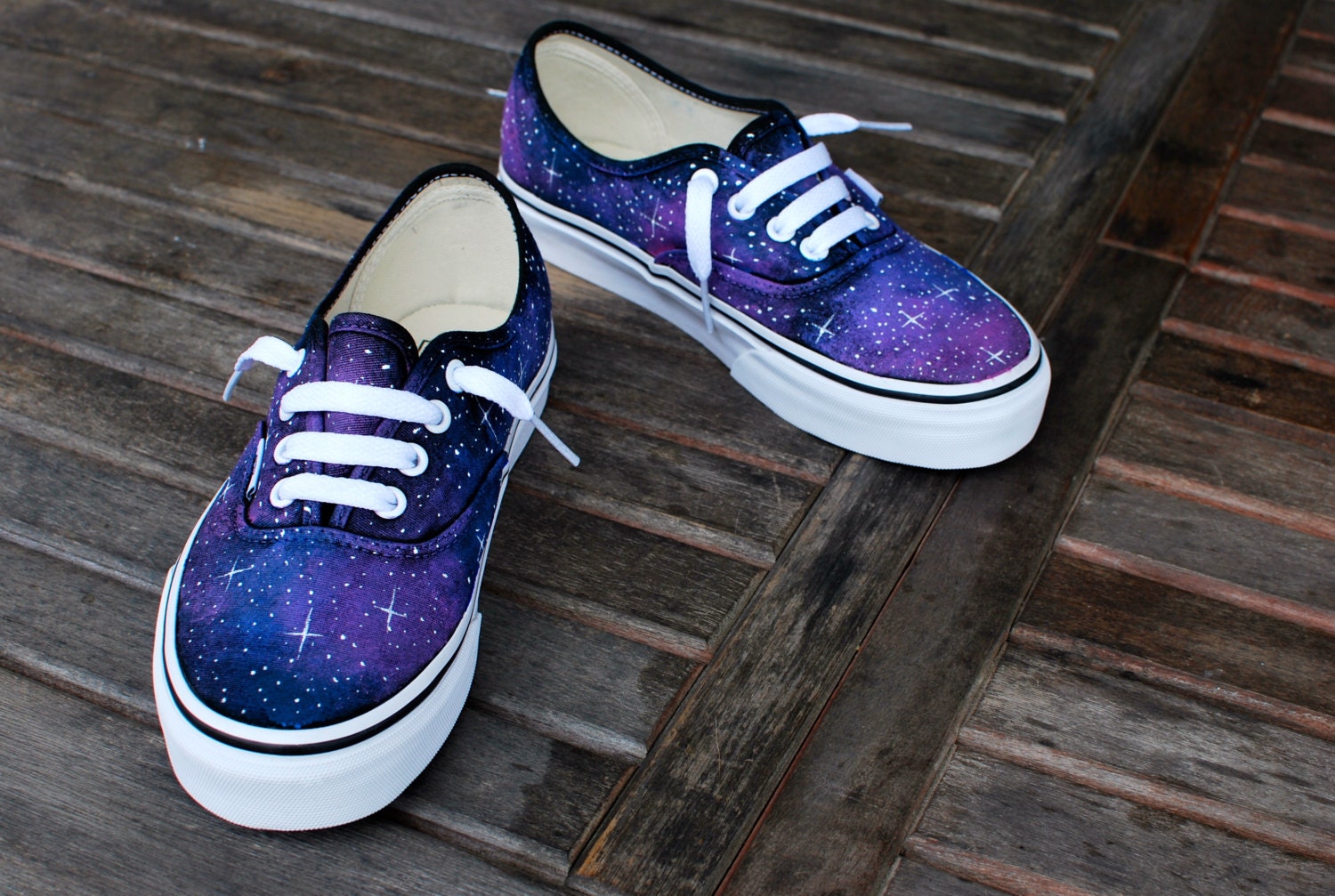 Galaxy Vans Shoes Custom Hand Painted Galaxy On Vans