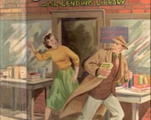 Ginny Gordon and the Lending Library Vintage Whitman Book by Julie Campbell Illustrated by Margaret Wesley