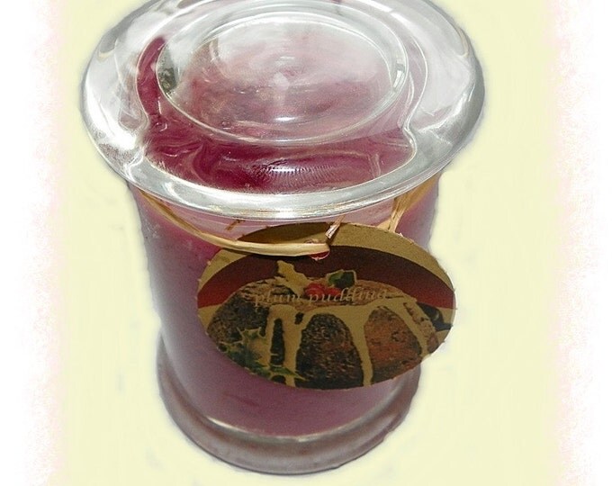 Plum pudding soy candle