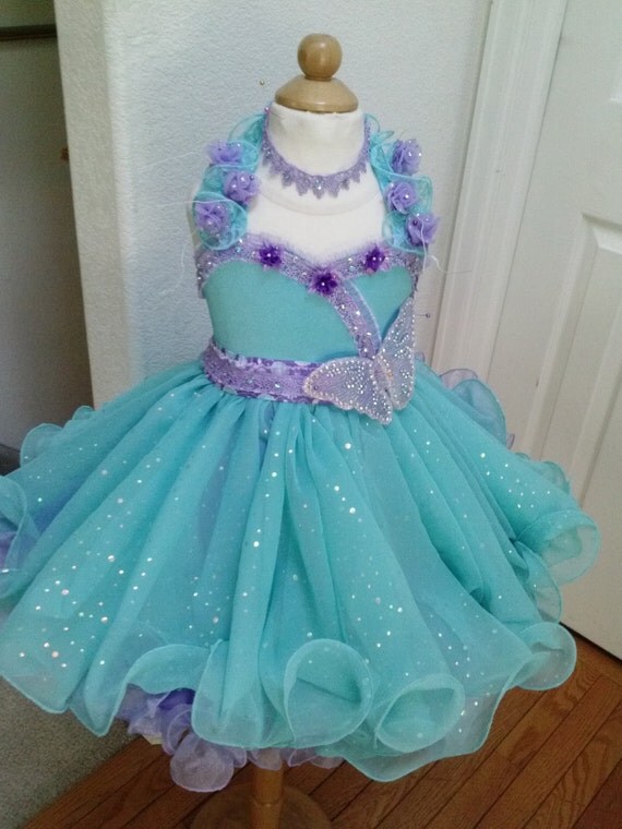 Made to Order Glitz Pageant Babydoll Dress by ConfectionsDesigns