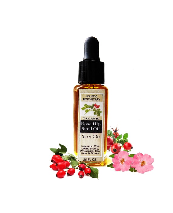 Organic 100 ROSEHIP OIL Facial Oil Helps Wrinkles Dark