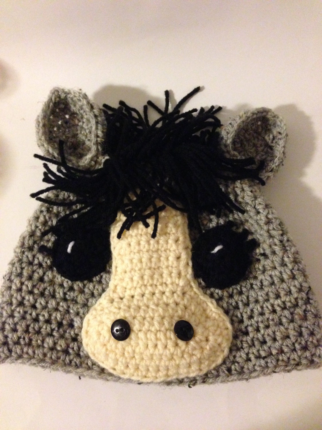 Friendly Horse Crochet Hat Pattern
