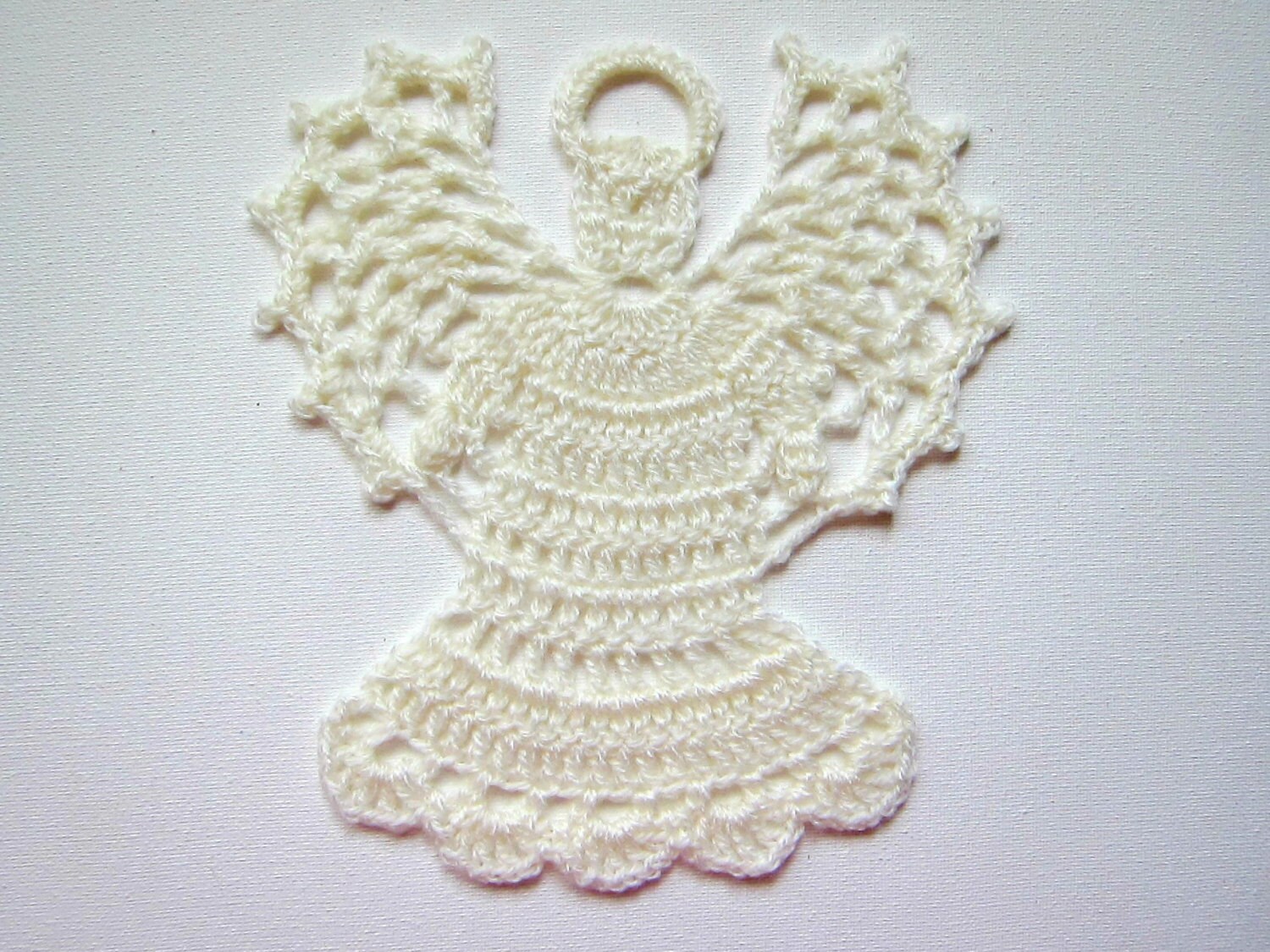 1pc 7 Crochet GUARDIAN ANGEL Applique