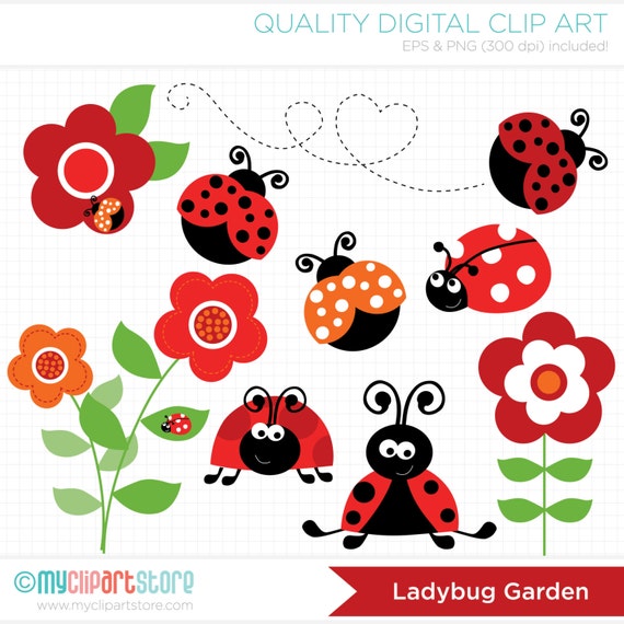 ladybug baby shower clip art - photo #27