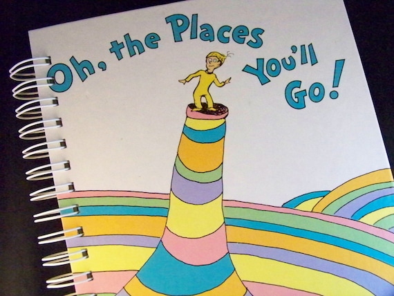 Dr. Seuss Oh the Places You'll Go blank book diary