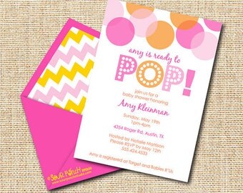 INSTANT DOWNLOAD Ready to Pop Baby Shower Girl, Boy, Neutral, PRINTABLE ...