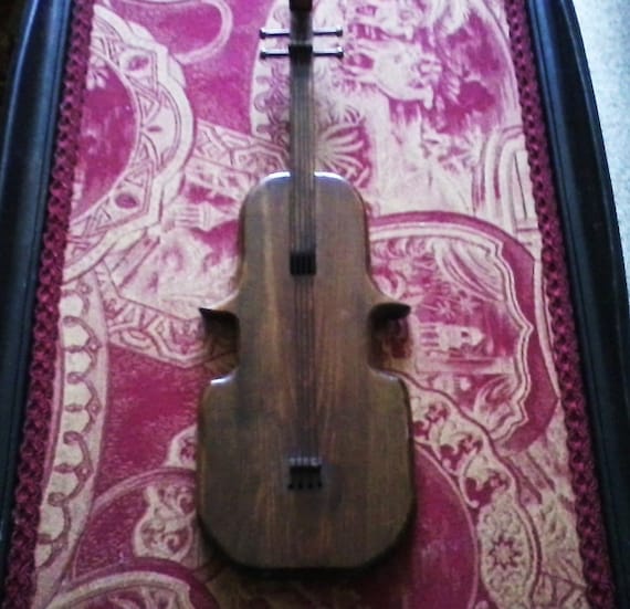 Wooden Violin Wall Hanging by HoneysDaughter on Etsy