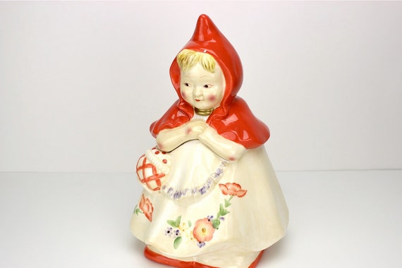 Hull Red Riding Hood Cookie Jar - Real Or Repro
