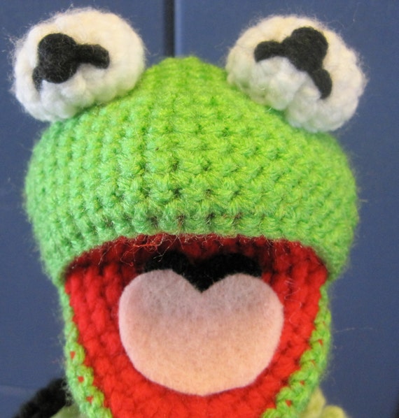 Kermit the Frog Inspired Amigurumi Crochet Pattern from ...