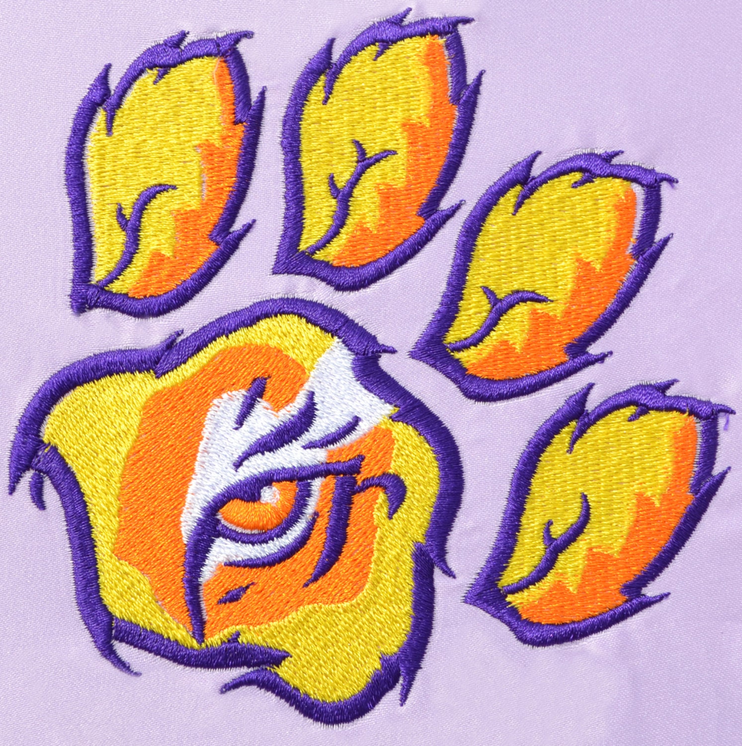 Tiger eyes on paws jessecmault designs 4 sizes instant download