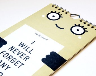 Perpetual birthday calendar