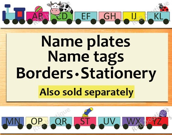 PRINTABLE Classroom Name Tags Printable name tags name