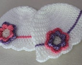 Floral Hats for Twin Girls