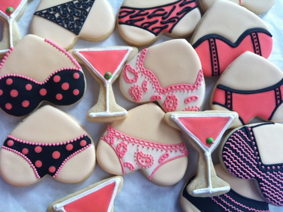 Items similar to Lingerie Sugar Cookies on Etsy