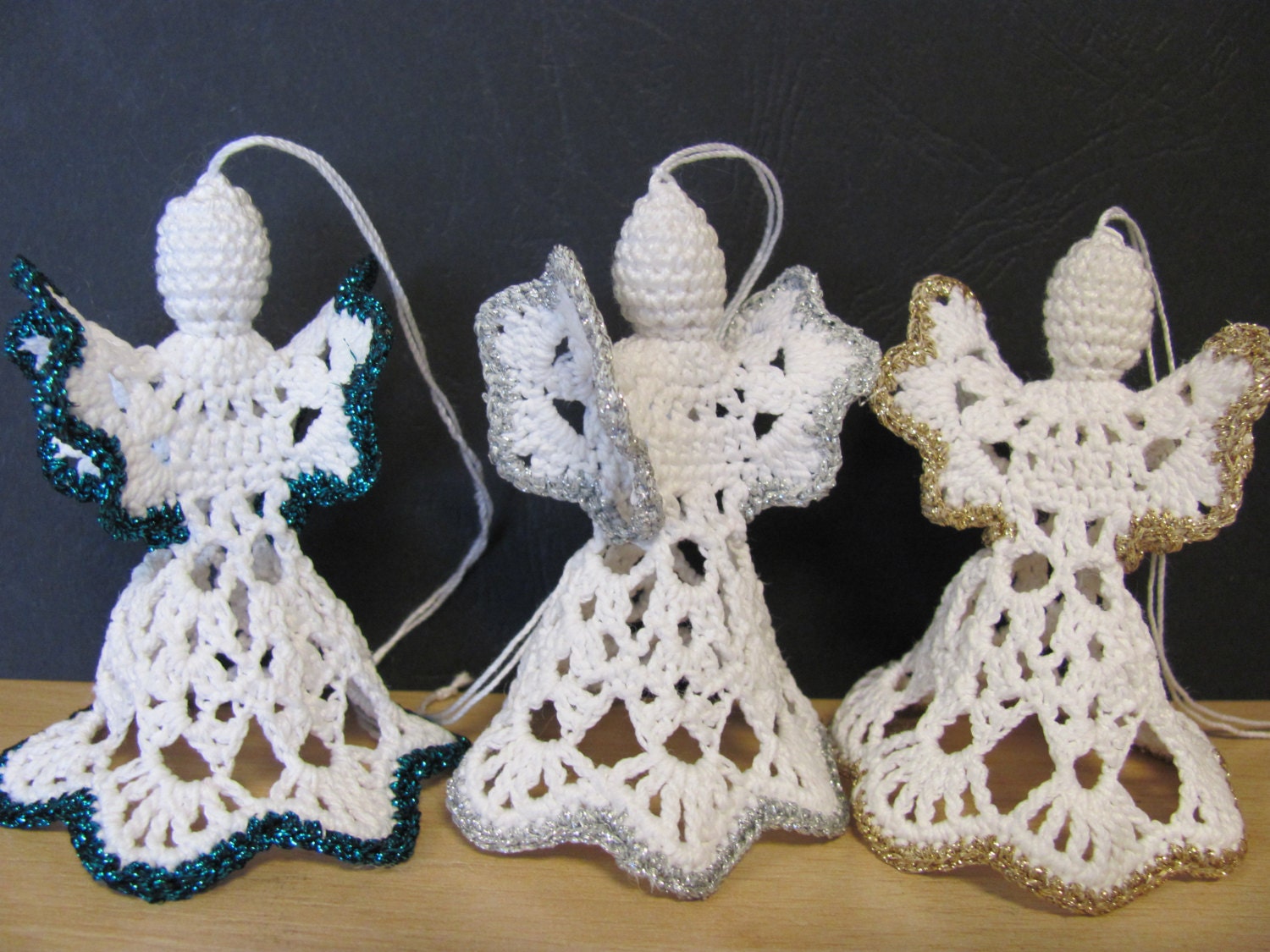 Christmas crochet angel Christmas ornament Christmas decoration A02