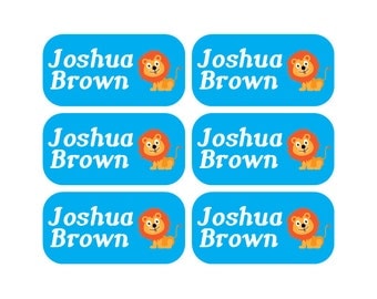 100 - Personalized Clothing Tag Labels, Daycare Clothing Labels, Camp Clothing Labels