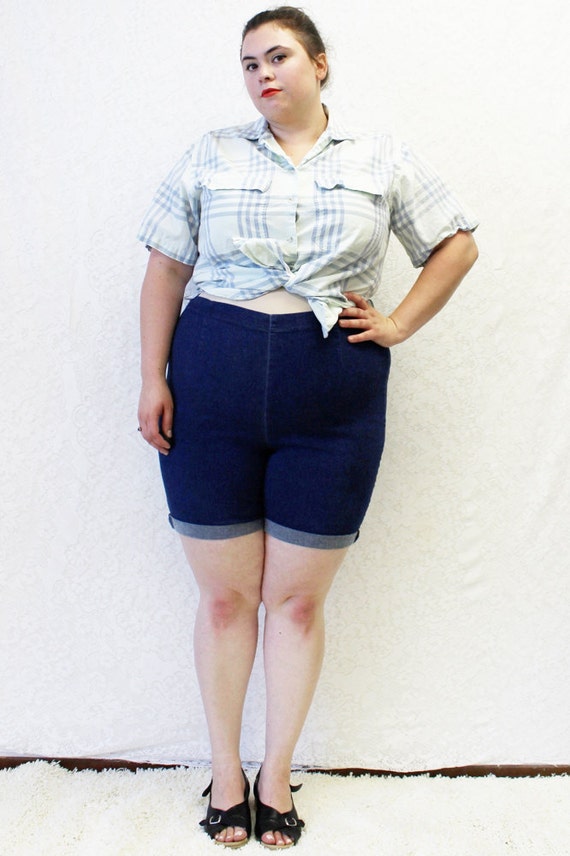 shorts the else part 294 high waisted shorts plus size