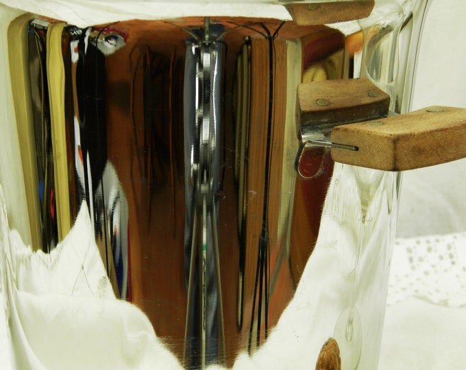 Vintage Mid Century French Stainless Steel Champagne and Teak Handles Ice Bucket, Retro 1960s Metal Wine Cooler from France, Barware Vintage Mid Century French Stainless Steel Champagne and Teak Handles Ice Bucket, Retro 1960s Metal Wine Cooler from France, Barware