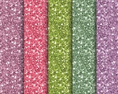 60% OFF SALE Glitter Scrapbook Paper Valentine's Day Digital Paper Glitter Textures Valentine Supplies Valentines Glitter Pink Il_170x135
