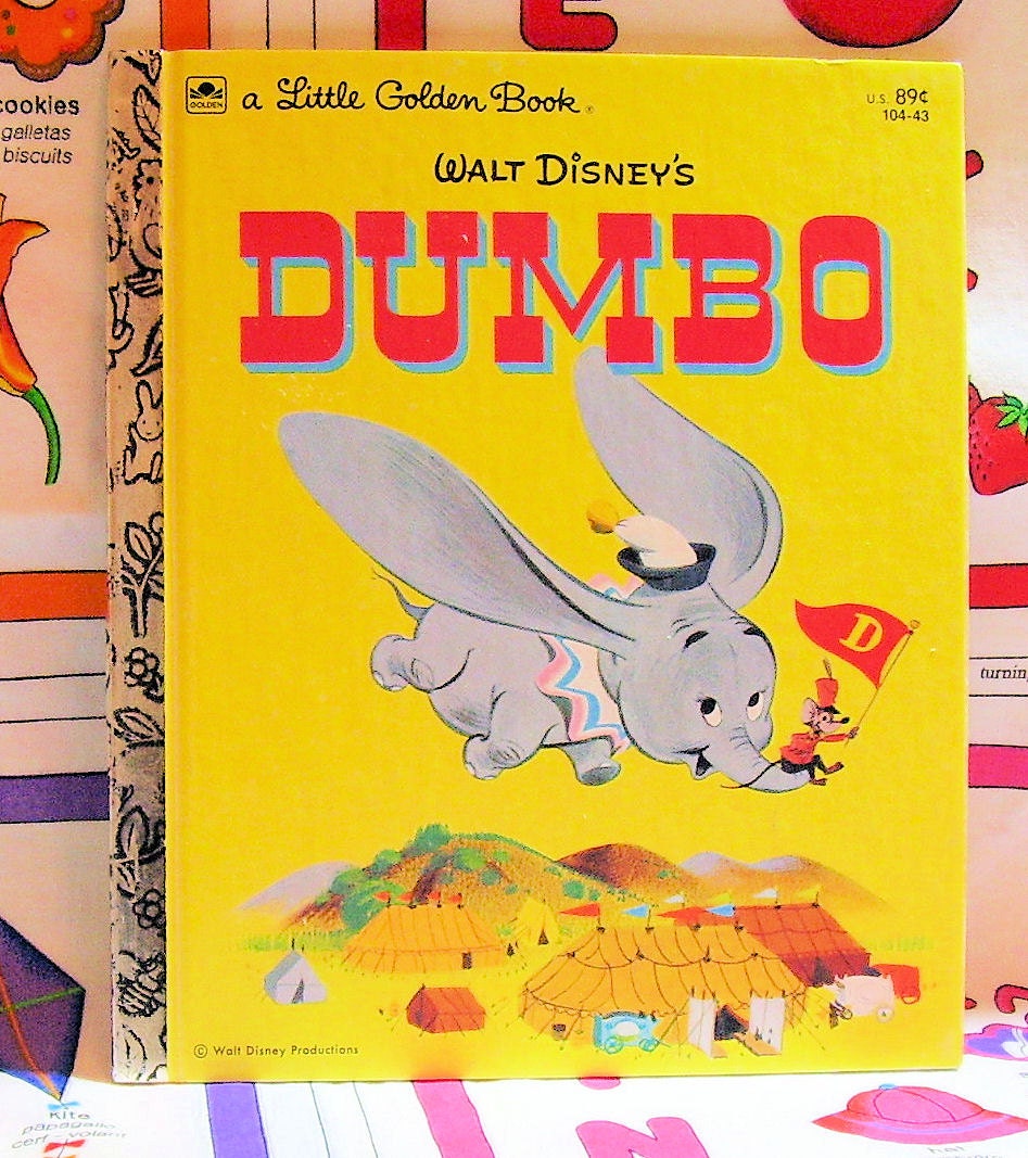 Walt Disneys DUMBO 1986 A Little Golden Book by BooksAtoZ on Etsy