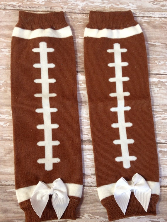 Football Baby Leg Warmers by rainbowsandruffles on Etsy