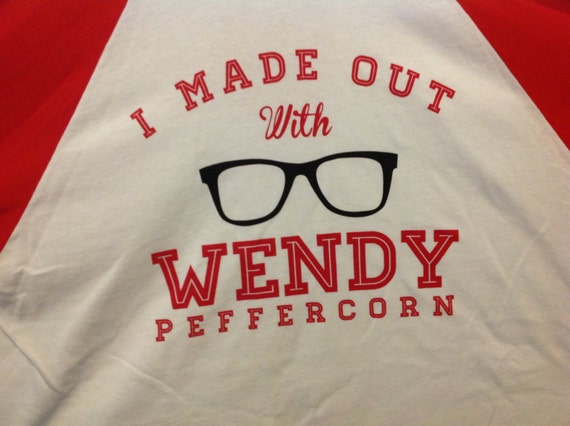 i kissed wendy peffercorn t shirt