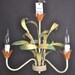Toleware chandelier