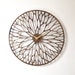 Wandering Clock. Mid Century Modern, Laser Cut, Wood, Wall, Art, Decor, Clock