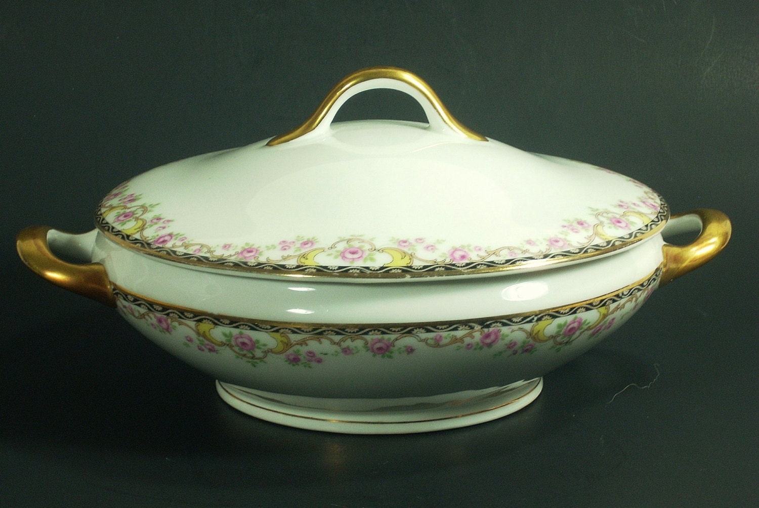 antique-german-china-serving-bowl-with-lid-by-kathrynsthisandthat