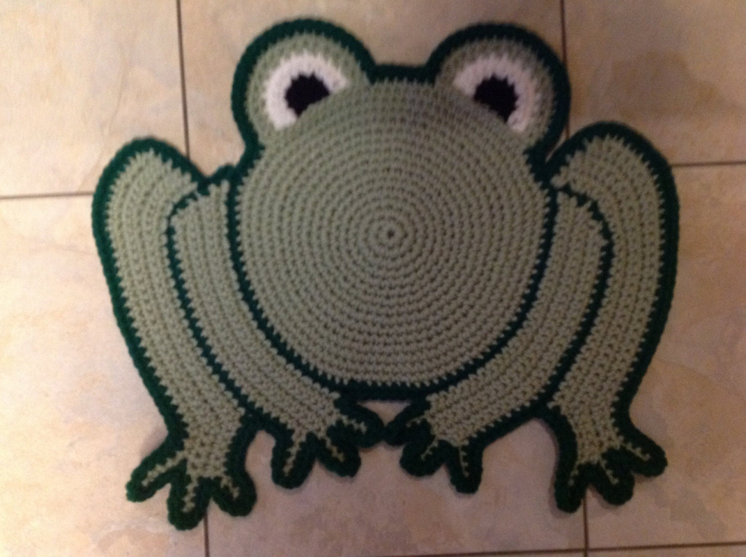 Froggy Rug Optional Spray On Non Skid Backing