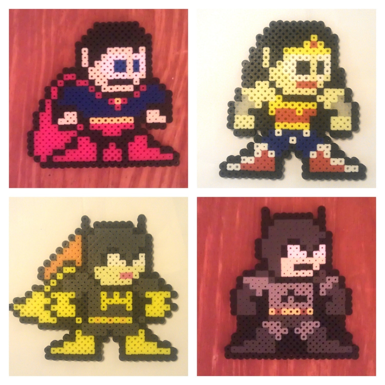 8-Bit Perler Bead Characters & Superheroes by PiercingSilence