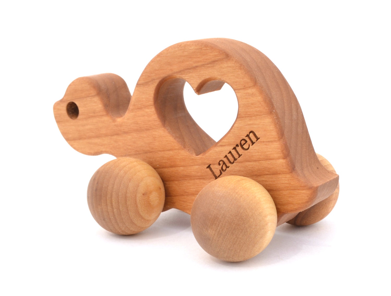 Personalized Wooden Toy Waldorf Wood Animal Toy by KeepsakeToys