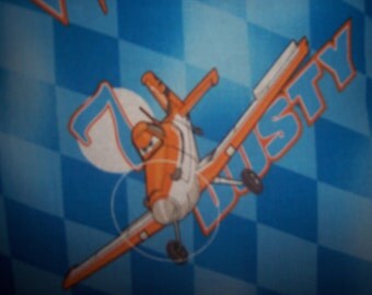 Hand-made Dusty from Disney's Planes movie throw pillow