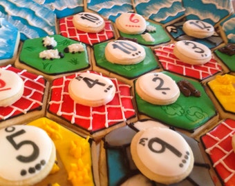 Settlers of Catan Game Board