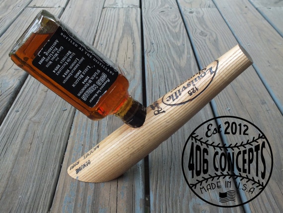 The Original Balancing Recycled Baseball Bat Wine By 406concepts 0479