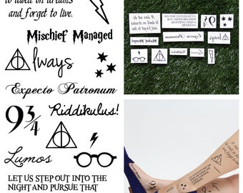 Harry Potter - You're a Wizard! - Temporary Tattoo (Set of 24)