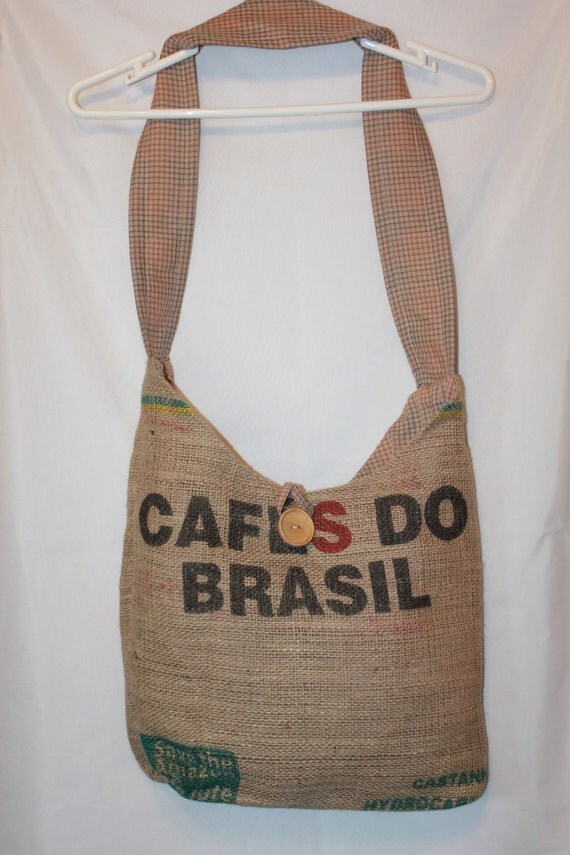 recycled coffee bean burlap messenger bag by neenawscottage recycled coffee bean burlap messenger bag by neenawscottage