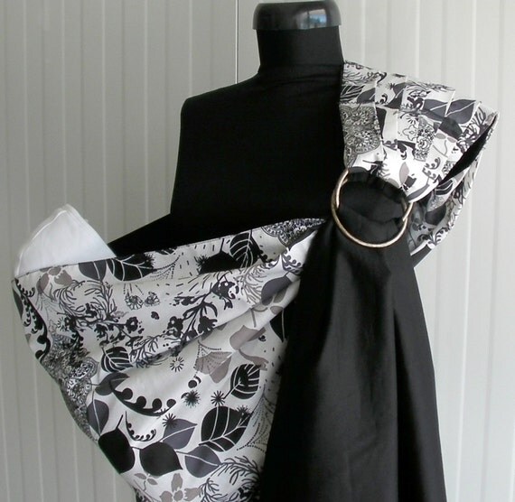 Baby Sling Ring/Baby Carrier/Reversible Baby ring by LittleBunga