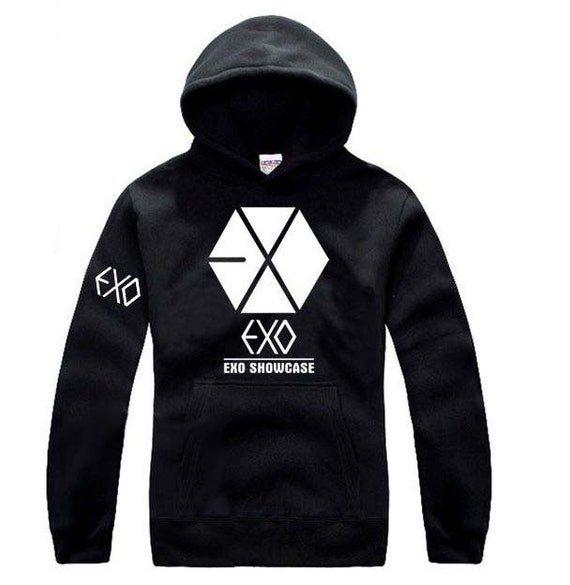 EXO Showcase Print Hoody Hoodie Hooded Sweatshirt Unisex