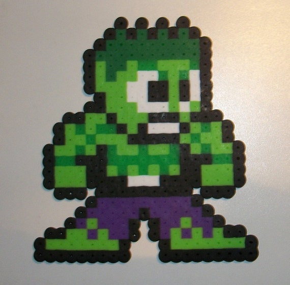 Incredible Hulk Perler Bead Sprite Easy Perler Bead P Vrogue Co