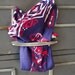 Vintage Navy Cowboy Themed Cotton Pocket Square by Put This On W2014