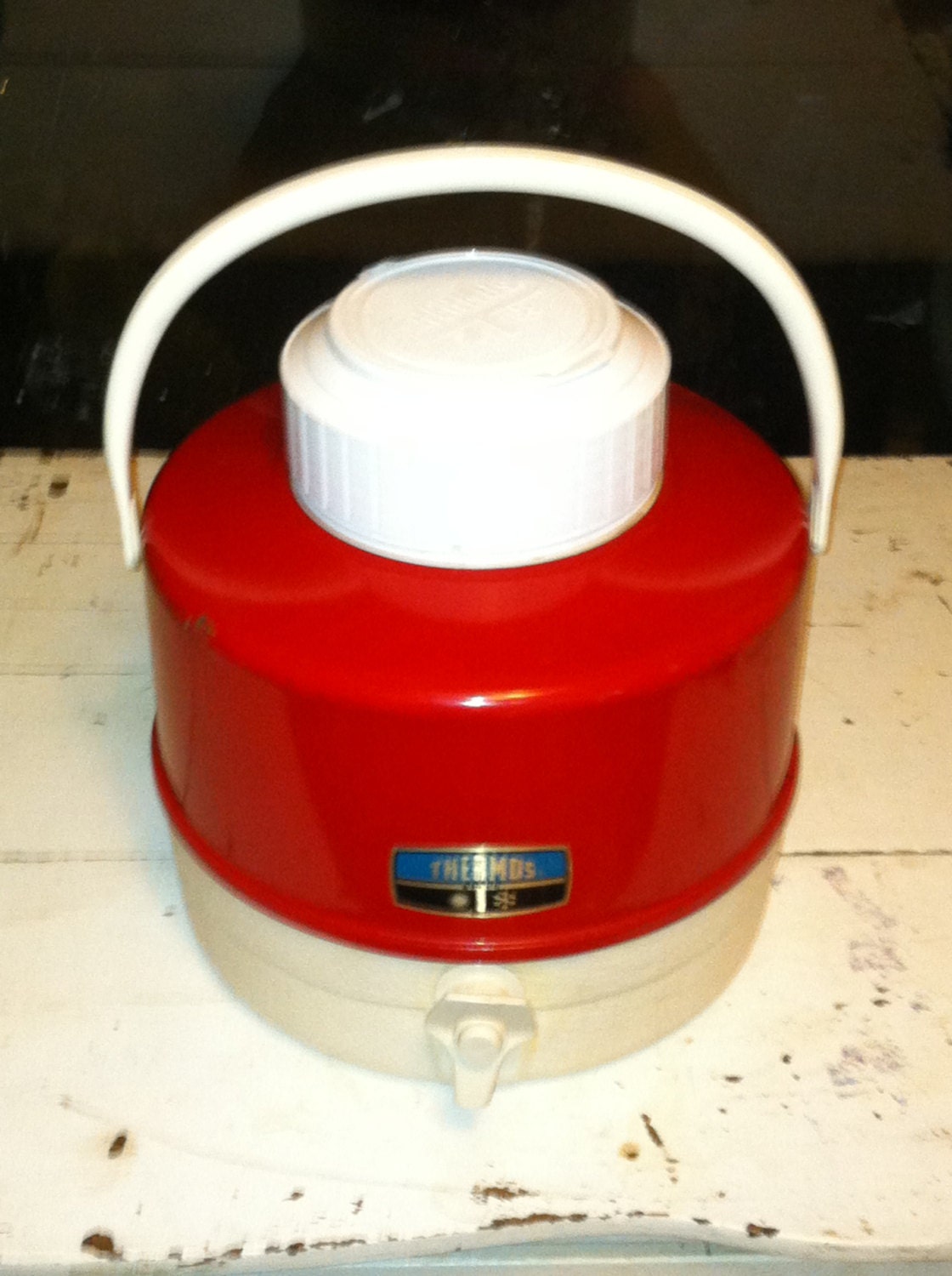 Vintage Thermos Brand Water Cooler