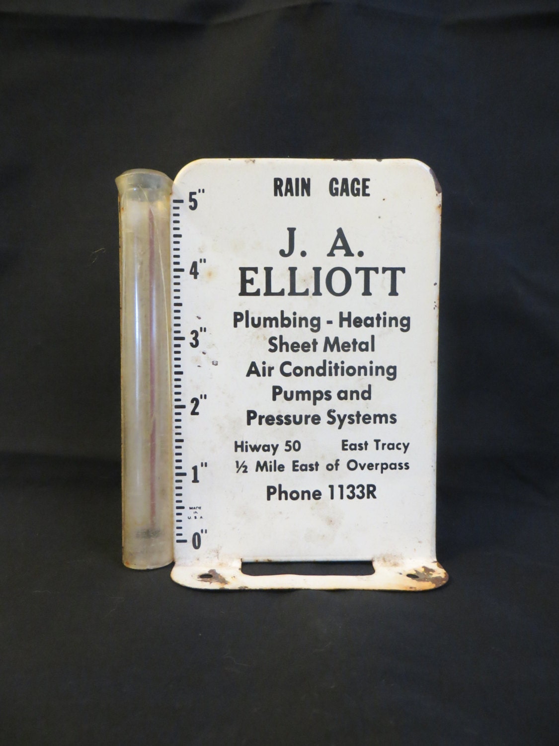 Vintage Rain Gauge
