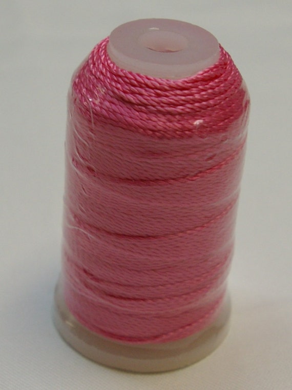 Items similar to YLI Pearl Crown Rayon Embroidery Thread 203 Shocking