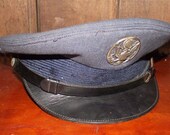 Wool Military Dress Cap Vintage 1960s