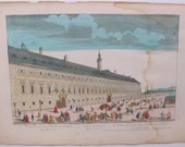 Basset 65 Palais de Cesar dans le Faubourg Vienne 1700's Optical View Print