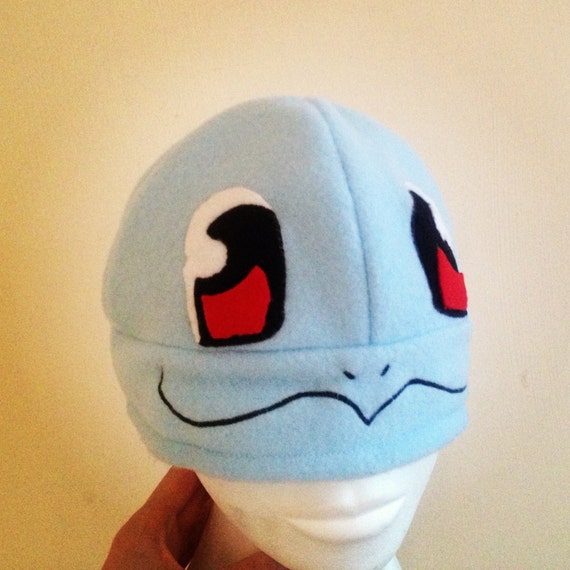 Homemade pokemon hat squirtle by KurtabraHats on Etsy