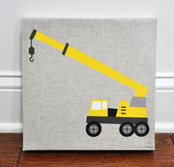 Crane Canvas Wall Art by VickyBaroneDesigns on Etsy
