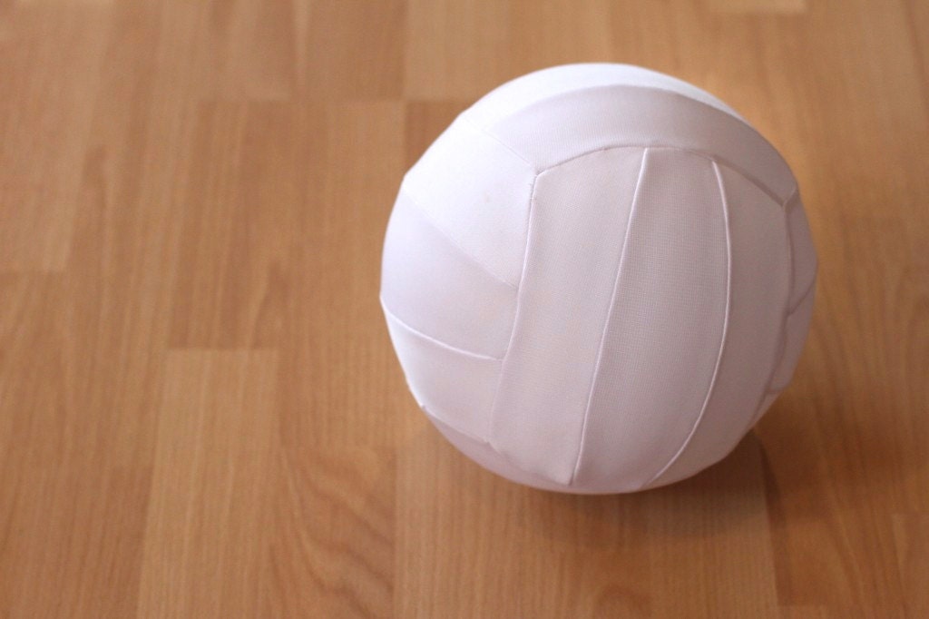Volleyball Gift Real Size Fabric covered Balloon Volleyball