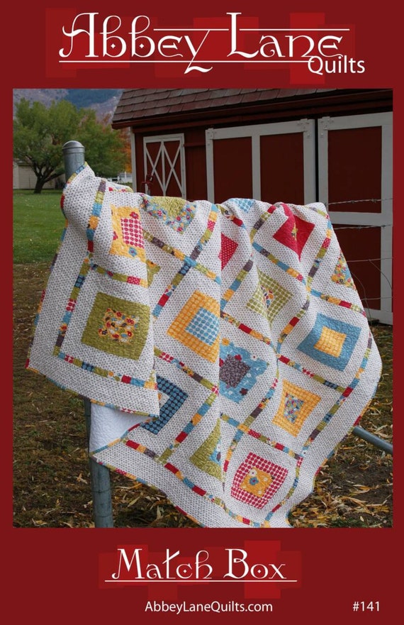 Match Box pattern by Abbey Lane Quilts.